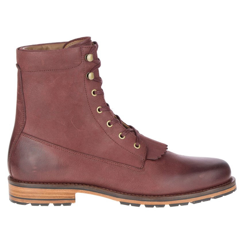 Bottes Merrell Wayfarer Lace Leather Marron Homme | P.Q.MAWS